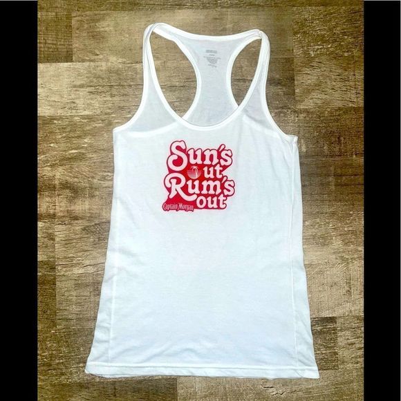 Tops - New Captain Morgan “Sun’s Out Rum’s Out” Tank Top